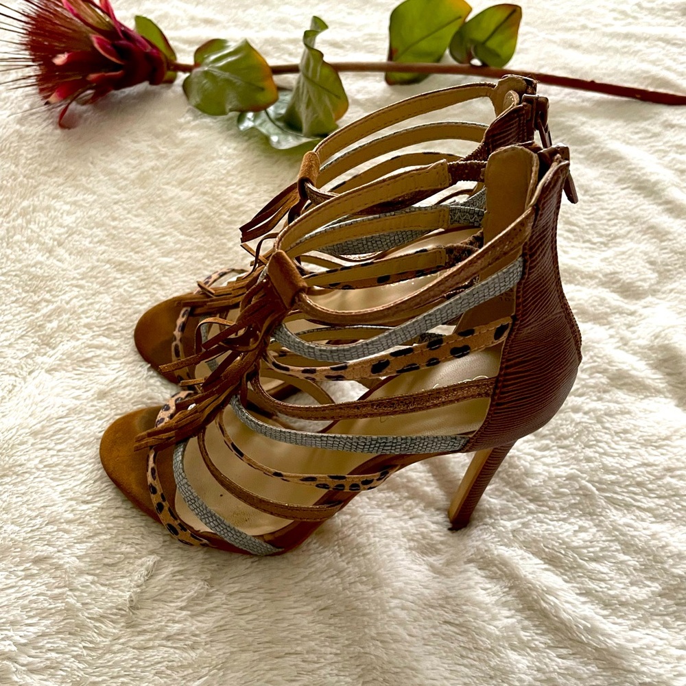 Leather Cathy Jean heels
